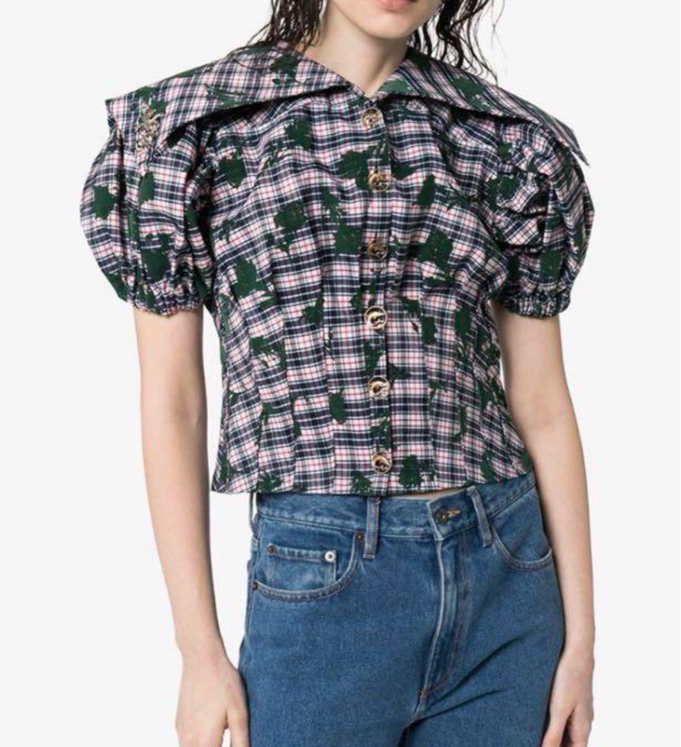 CHOPOVA LOWENA（チョポヴァ・ロウェナ） パフスリーブシャツ 半袖