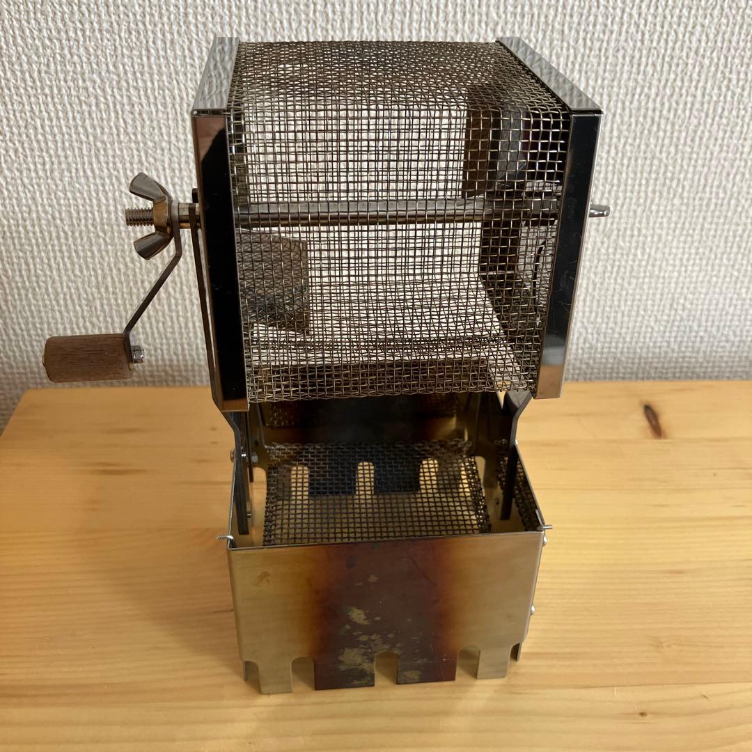 アウベルクラフト 遠赤コーヒー焙煎キット Sタイプ　手回しロースター　焙煎機