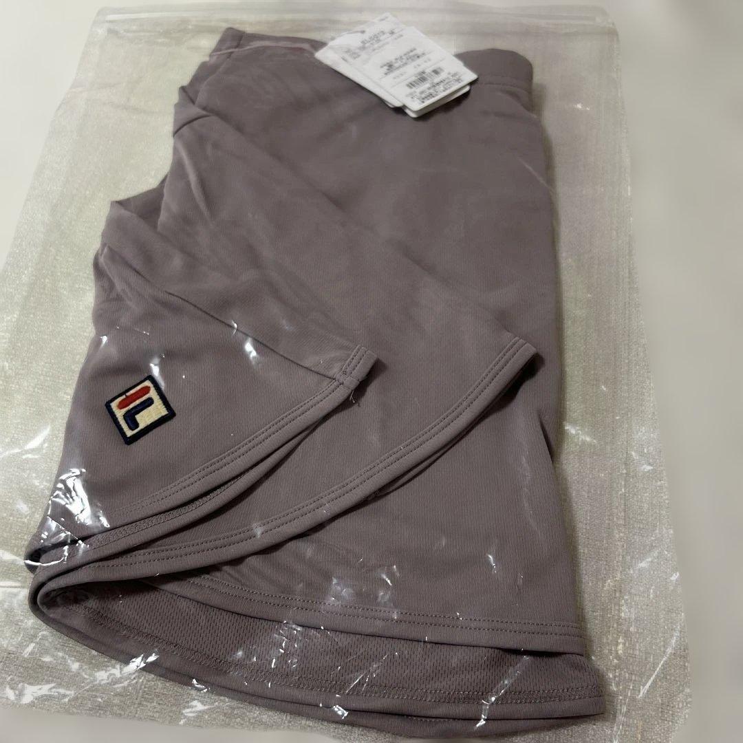 ☆新品タグ付き☆フィラテニス Ｍサイズスコート スモーキーアプリコット