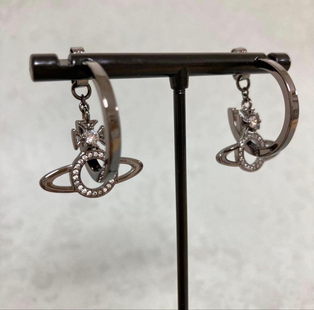 Vivienne Westwood｜MIRANDAピアス　ガンメタ