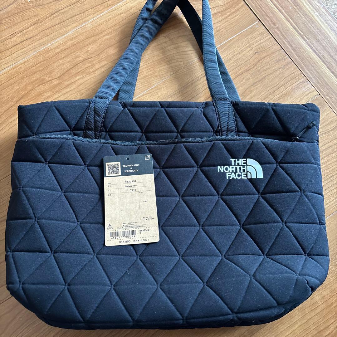ノースフェイス　ジオフェイス　トートバッグ　15Lブラック