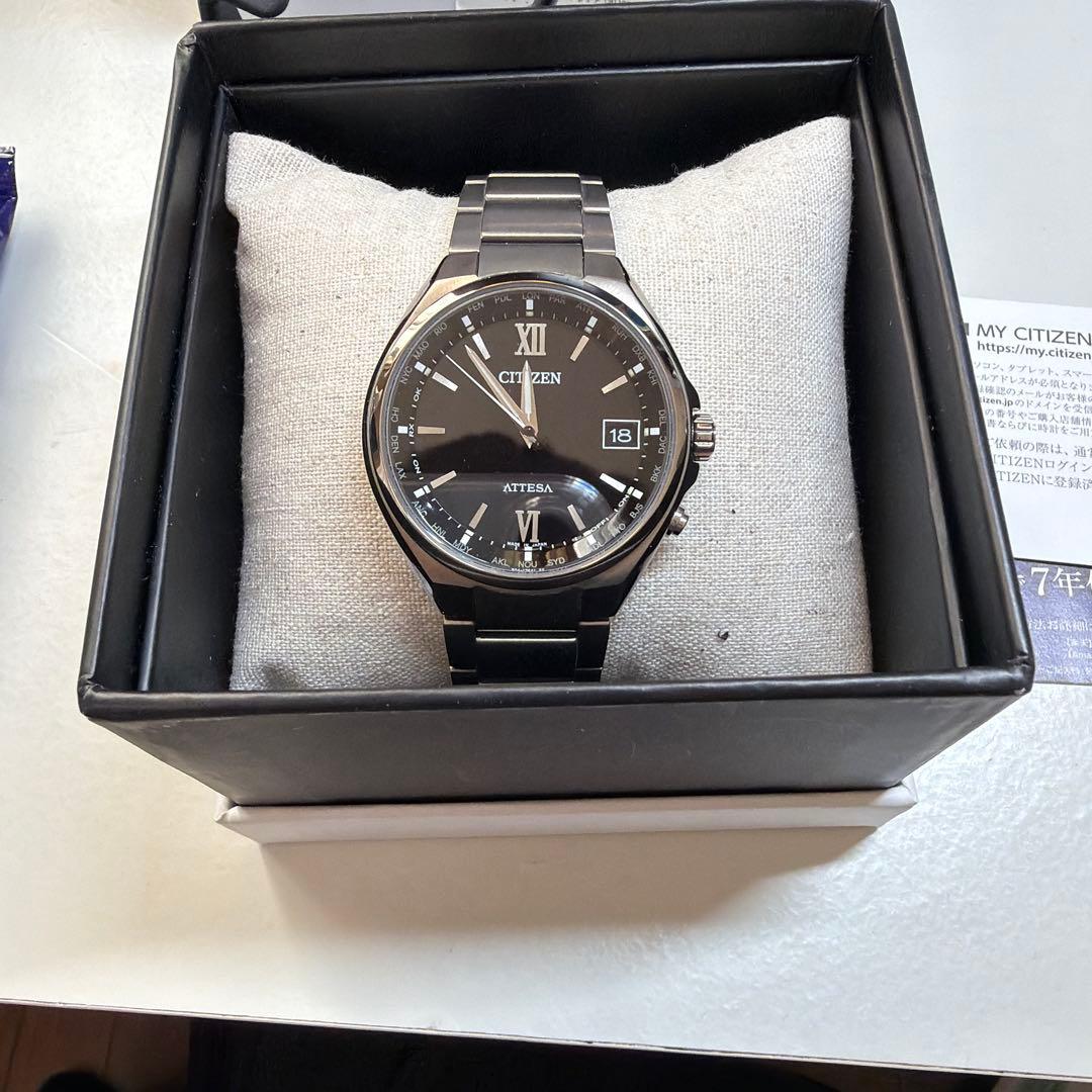CITIZEN ATTEZA CB1120-50G チタン　エコドライブ