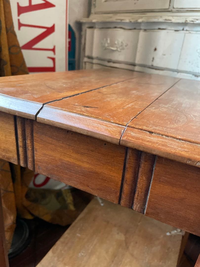 flower popsアンティーク　家具　サイド　ベッド　テーブル　飾り台