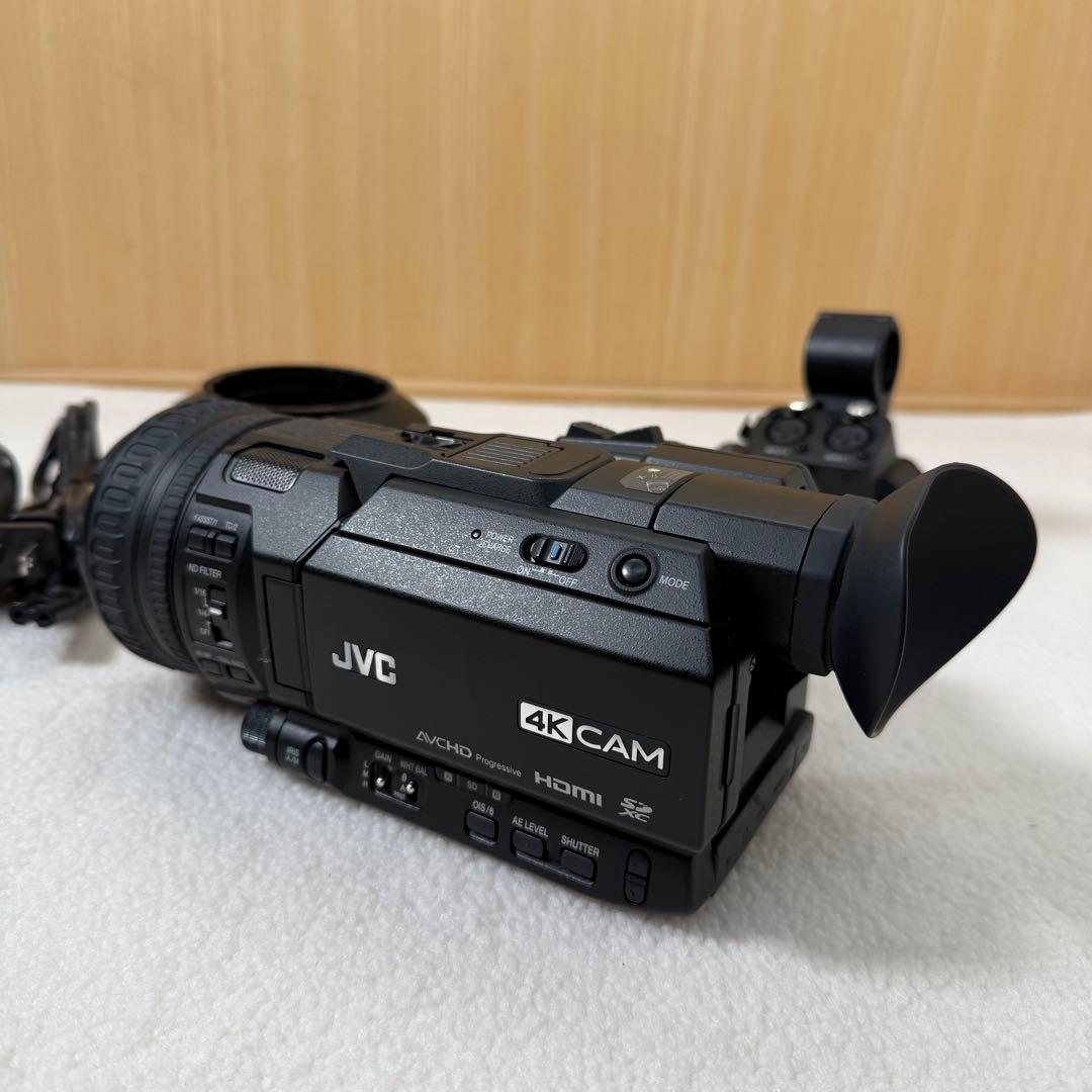 ジャンク　JVC 4Kビデオカメラ GY-HM175
