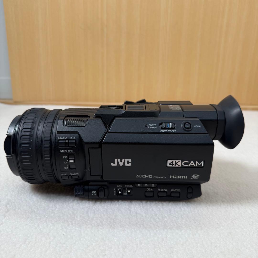ジャンク　JVC 4Kビデオカメラ GY-HM175