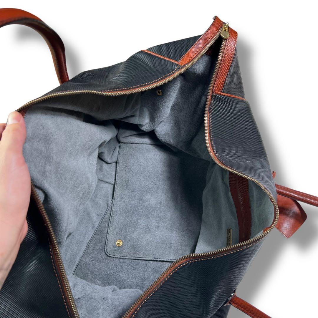 美品 ボッテガヴェネタ マルコポーロ ボストンバッグ 2wayショルダー 大容量