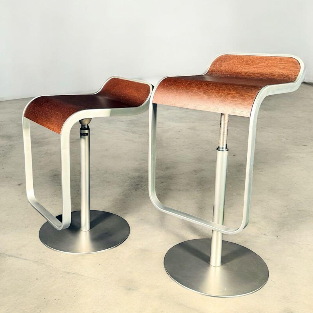 HR808 ADAL イタリア製　2台セット　昇降式カウンターチェア　ハイチェア