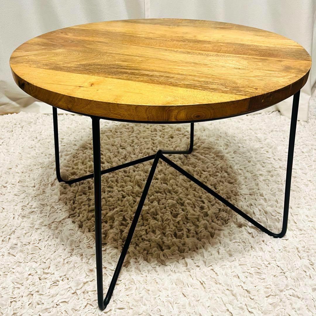 FLYMEe ライフファニチャー TH アッシュテーブル コーヒーテーブル 円型