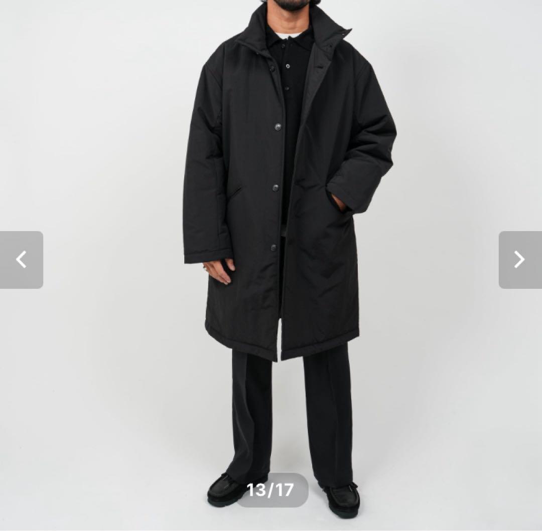 ovy Stand Collar Padded Coat L パデットコート