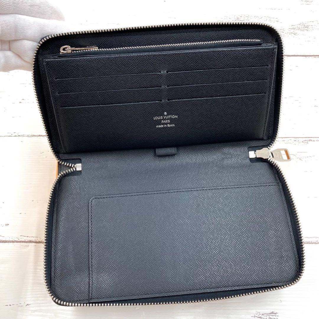 【極美品】ルイヴィトン ジッピーオーガナイザー ダミエ グラフィット 長財布