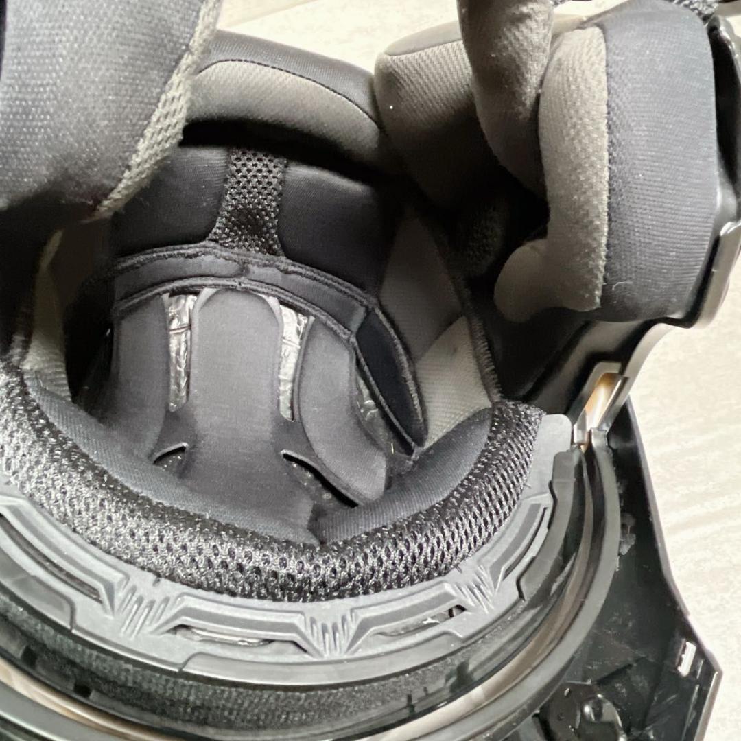 KABUTO カブト RYUKI Mサイズ 57〜58㎝ SB6X付 ホワイト