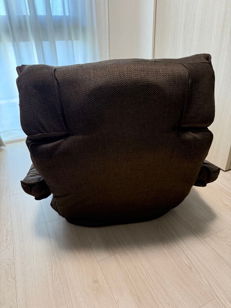 座椅子 リクライニング 肘掛け ハイバック 座いす 1人掛け