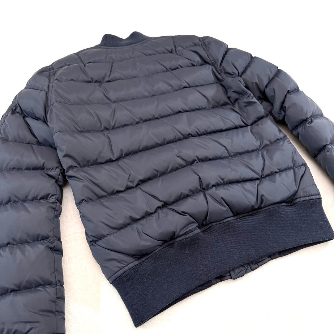 ショット ダウンジャケット ネイビー S 中綿 MA-1型