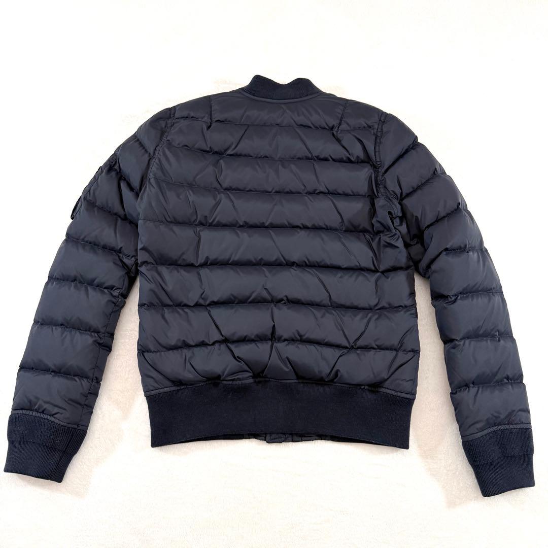 ショット ダウンジャケット ネイビー S 中綿 MA-1型