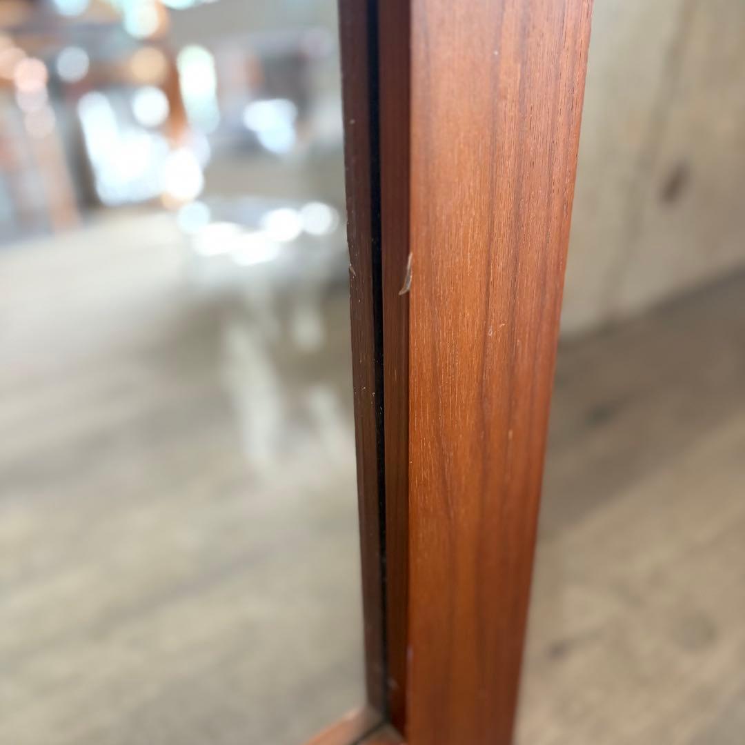 ウォルナット材　大型ミラー　姿見　180cm