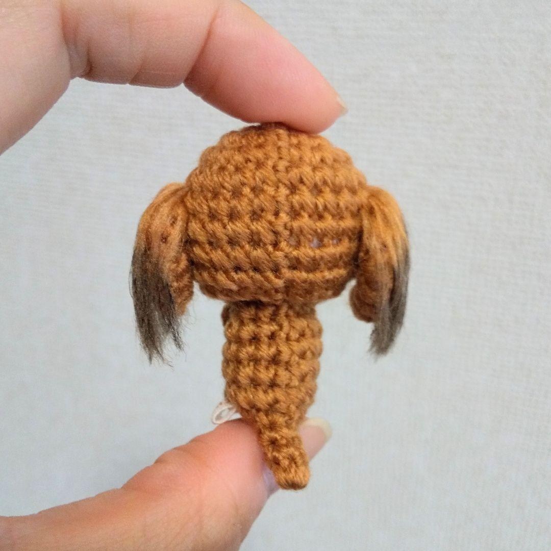 ダックスのあみぐるみ　185