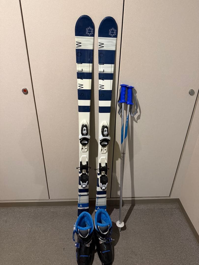 スワロー Swallow 小学生　スキー3点セット