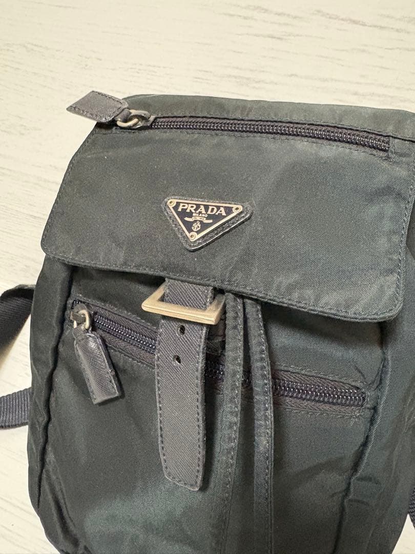 PRADA ブラック ナイロン バックパック