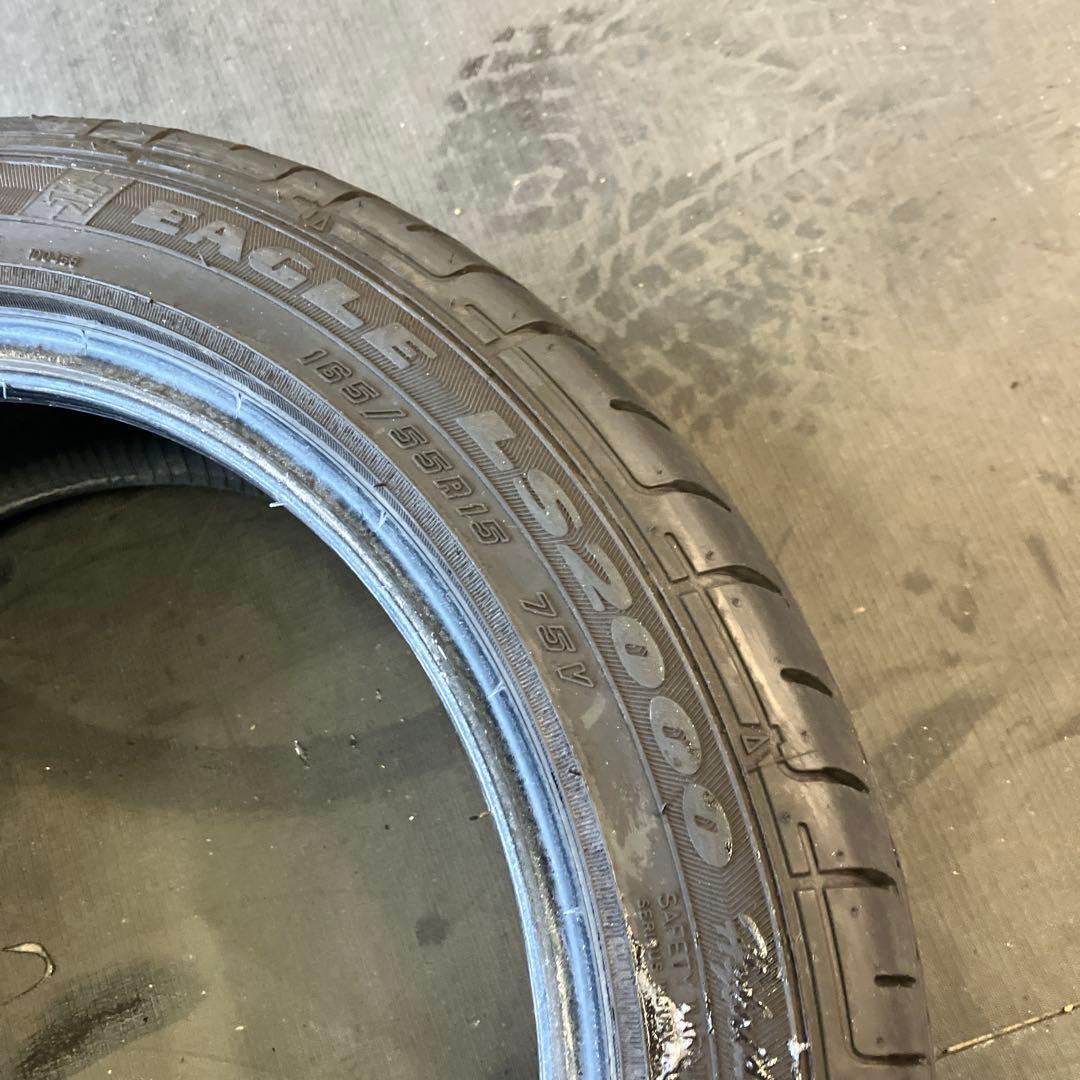 165/55R15 4本セット グッドイヤー EAGLE LS2000