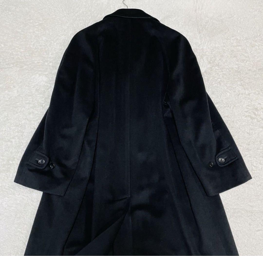 美品　最高級カシミヤ100% アルマーニ コレツォーニ ロングステンカラーコート