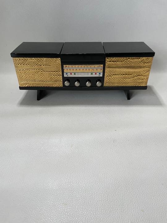 メナード高級化粧品 ステレオ型 小物入れ付き オルゴール ギミック 非売品