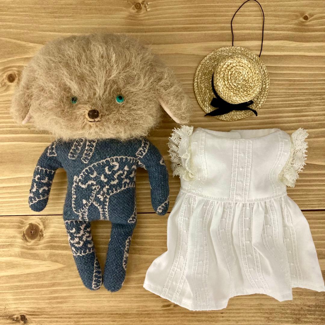 ぬいぐるみ作家 Ange.さんのモフモフわん