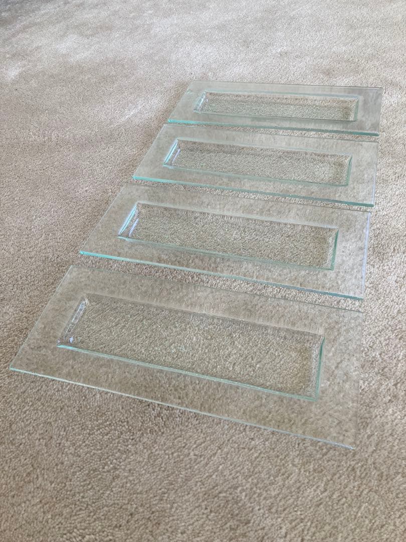 SCHOTT ZWIESEL ガラスプレート　4枚