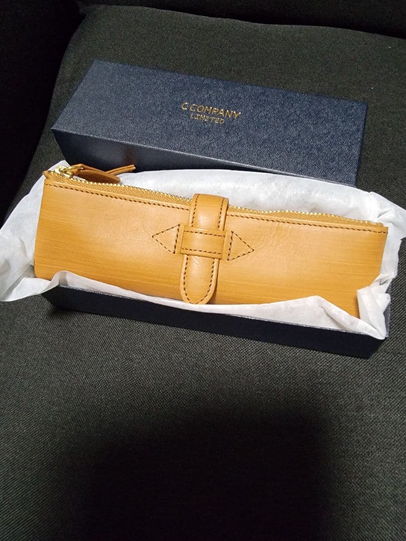 ​【新品未使用】ルポペンケース レフォルマ ブラウン Cカンパニー 本革 筆箱