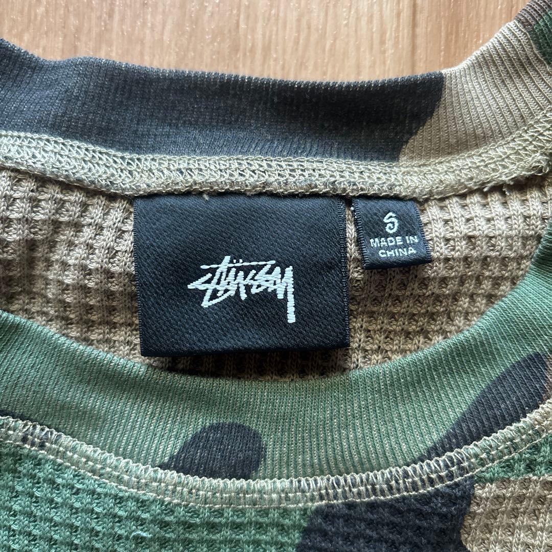 STUSSY BASIC THERMAL CAMOサーマル カモ S