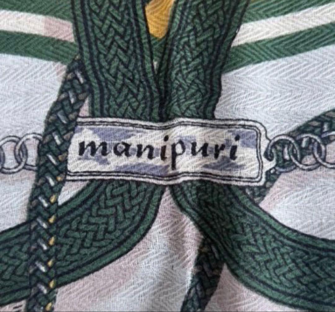 人気完売商品manipuri 大判マニプリストール リネン×コットン×シルク