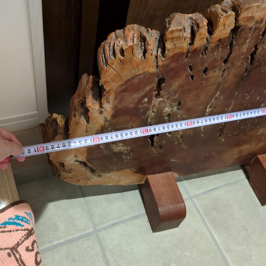 お値下げ中！【希少】アンティーク　一枚板　衝立　オブジェ