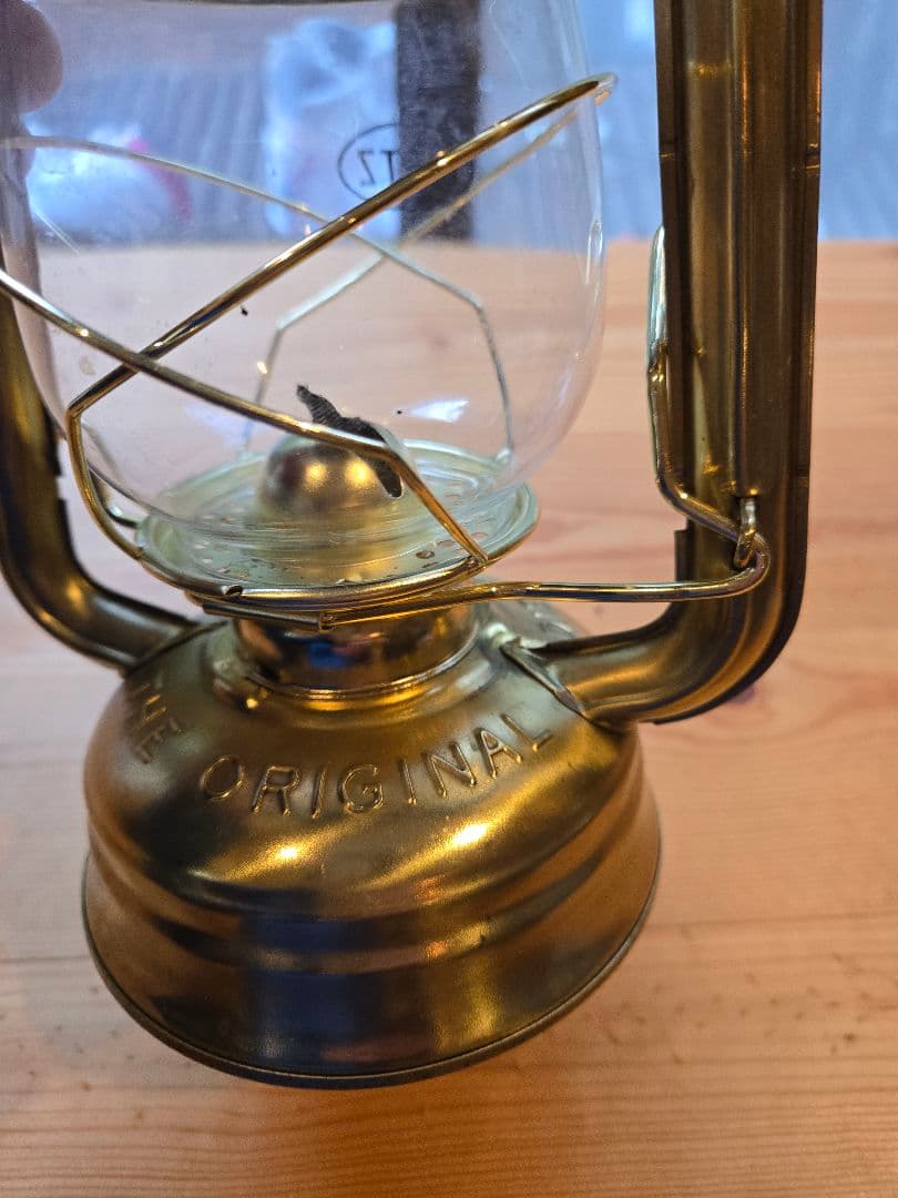 DIETZ 76 ランタン 真鍮製 デイツ ハリケーンランタンブラス