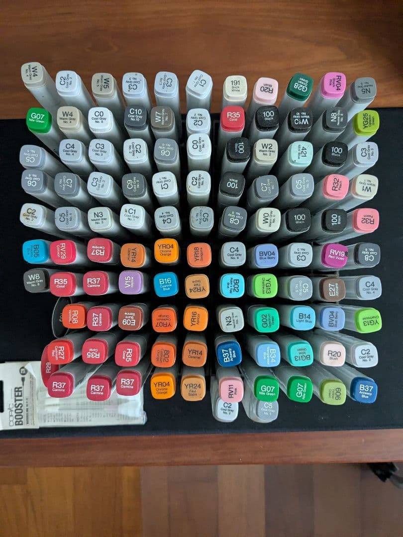 Copic Sketch マーカーセット 198本