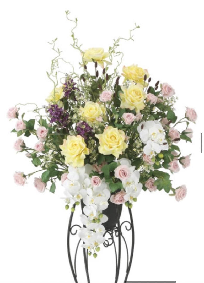 光触媒　人工観葉植物　フェイクグリーン　サンライズローズ1.65