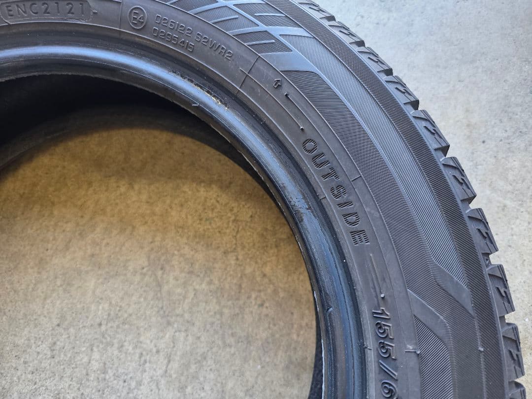 155/65R14 4本セット ヨコハマiceGUARDiG60軽四全国送料込み