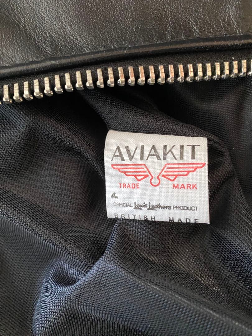 Md Tokyo Lewis Leathers ライトニング　ブラック38