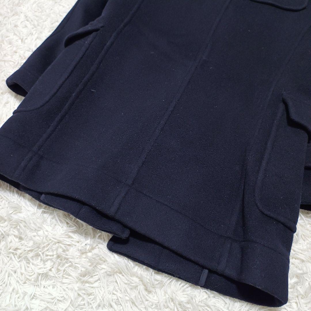 ブルーブルー ダッフルコート イングランド製 裏地チェック