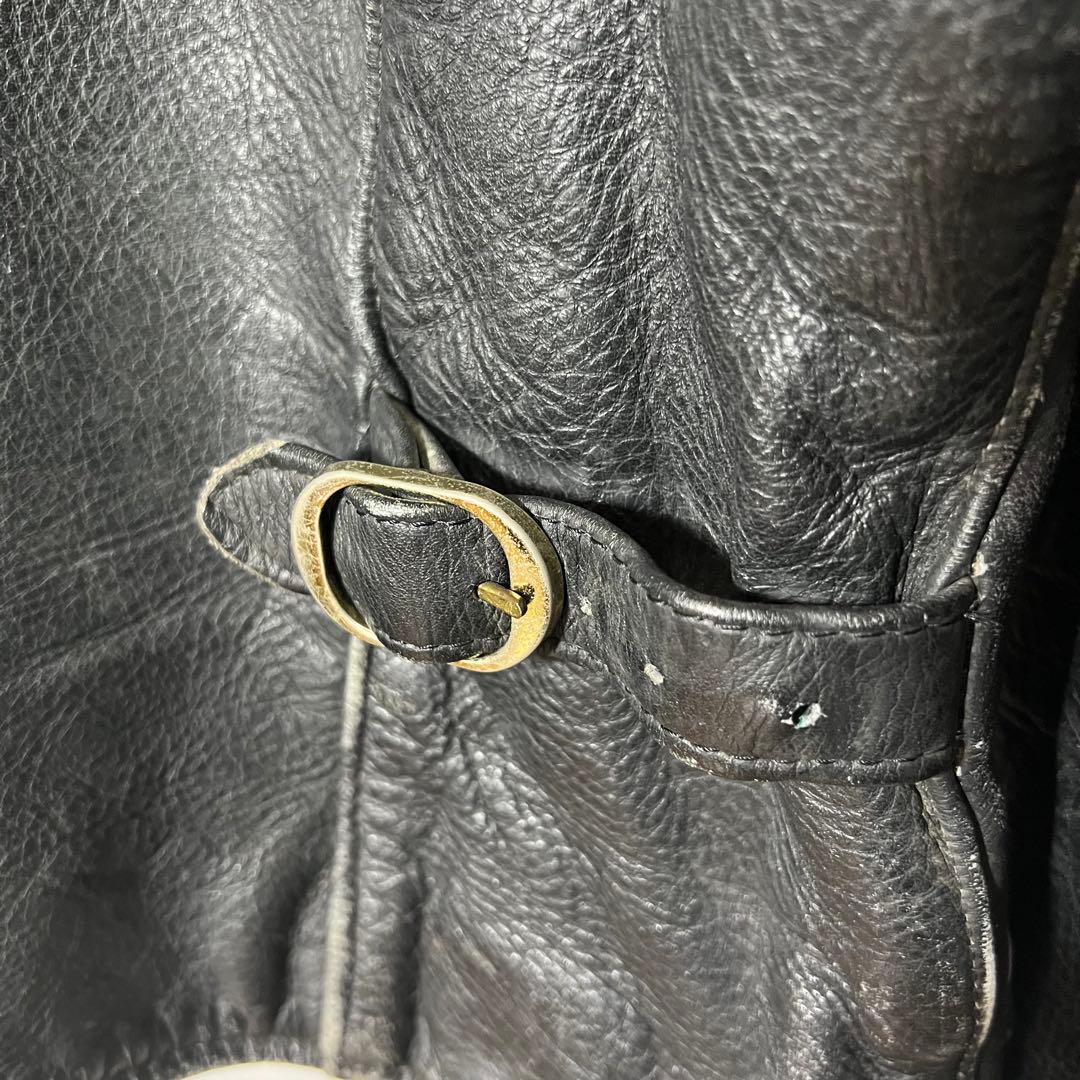 VANSON バンソン　シングル　ライダース　ジャケット　サイズ34