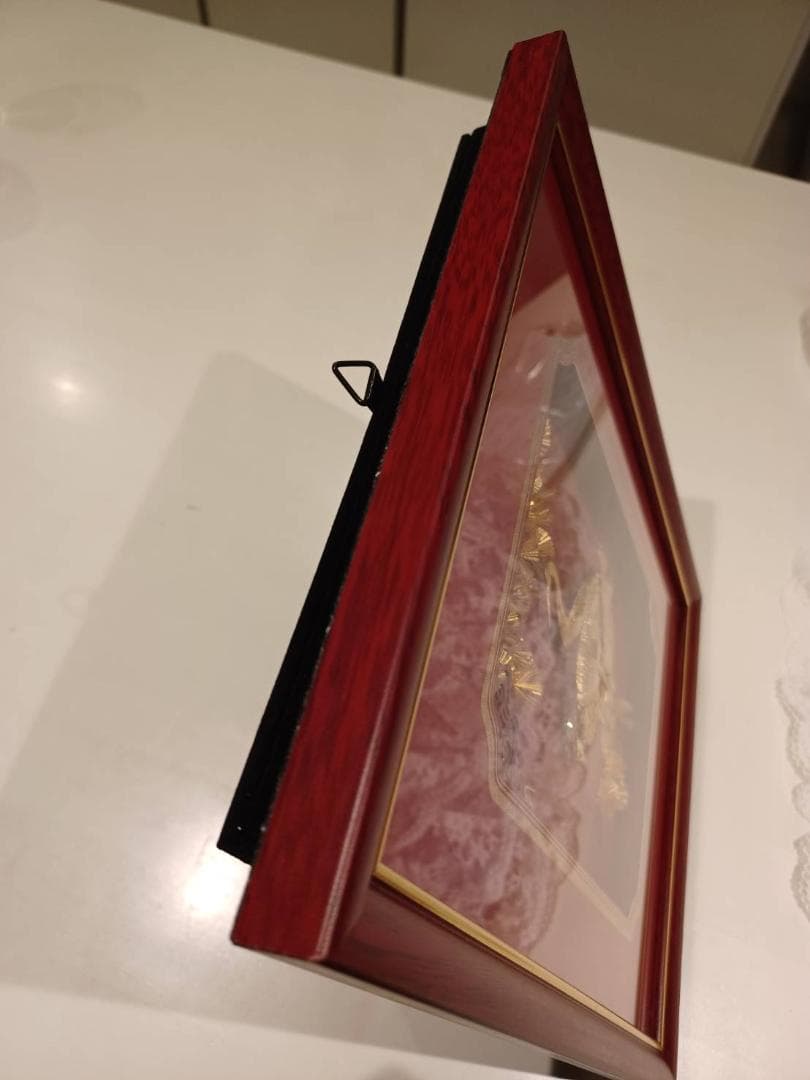 超美麗【松齢鶴】※金箔ハンドメイドの1点もの！