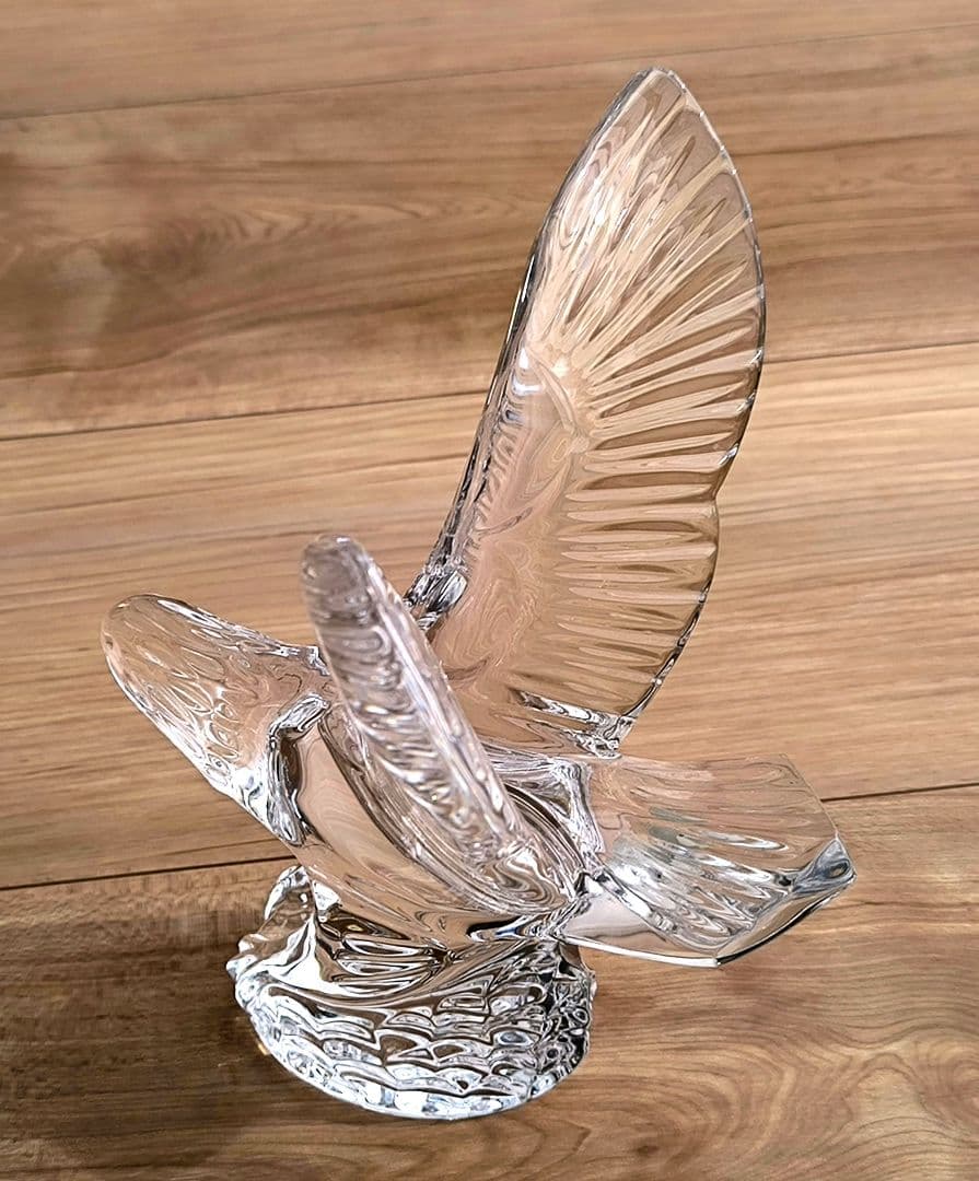 ウォーターフォード クリスタルガラス 鷲 鷹イーグル 置物