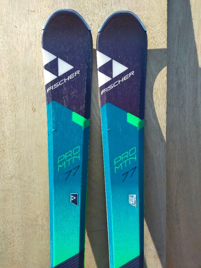 FISCHER フィッシャー　PRO MTN 77 スキー板 バインディング付き