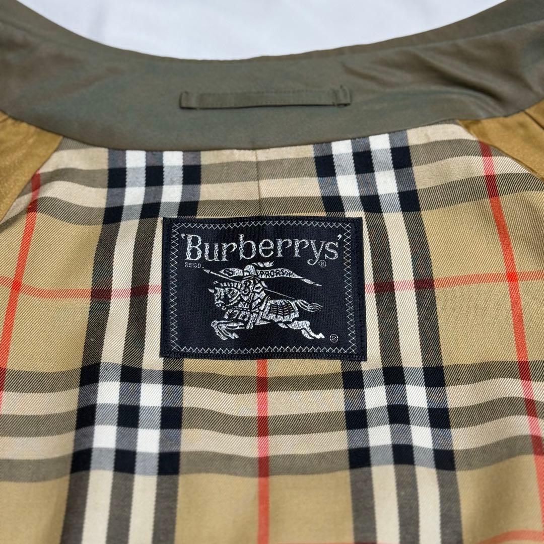 【 美品 】BURBERRY ステンカラーコート ノバチェック レア