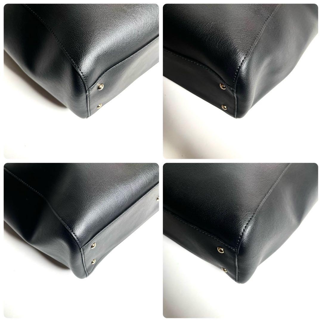 【極上美品✨】ボルドリーニセレリア トートバッグ 肩掛け レザー 黒