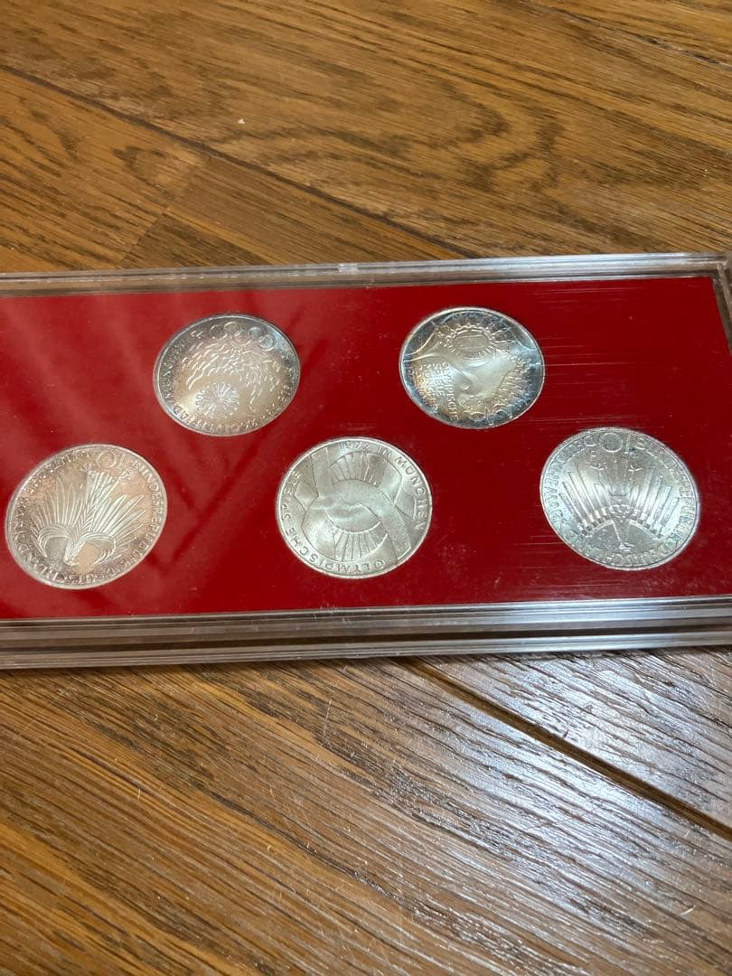 ミュンヘンオリンピック記念銀貨セット
