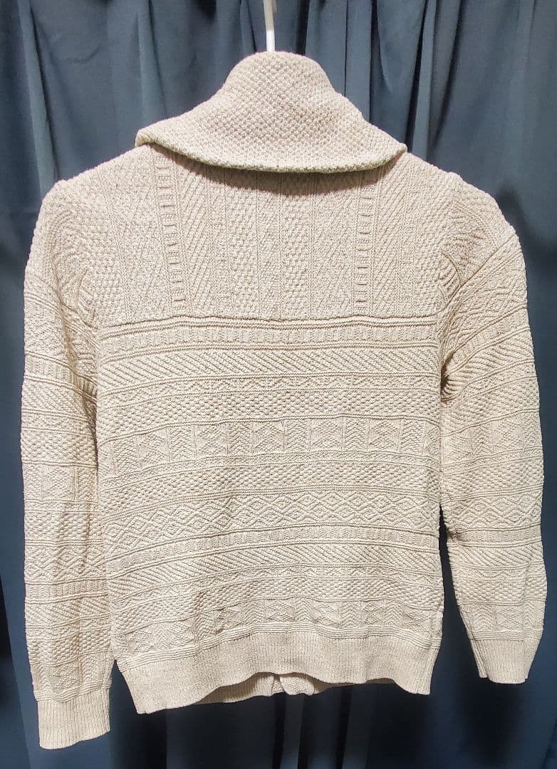 RRL ショールカラー ケーブル カーディガン