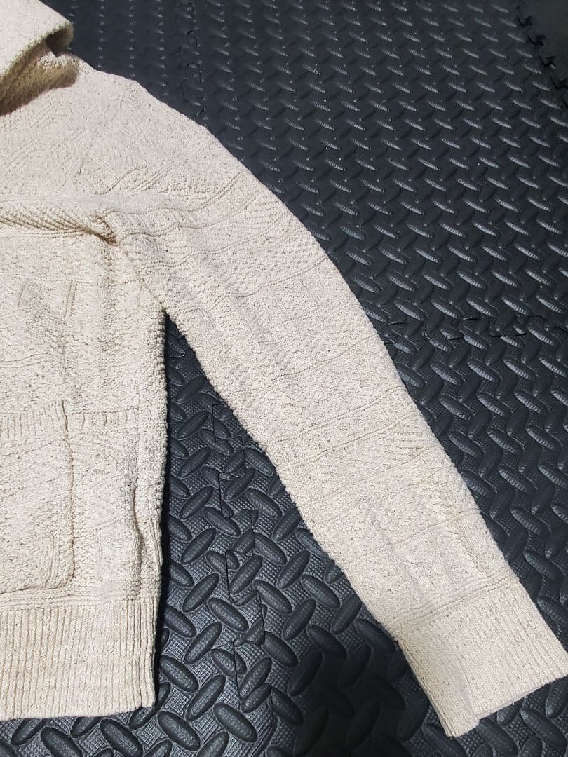 RRL ショールカラー ケーブル カーディガン