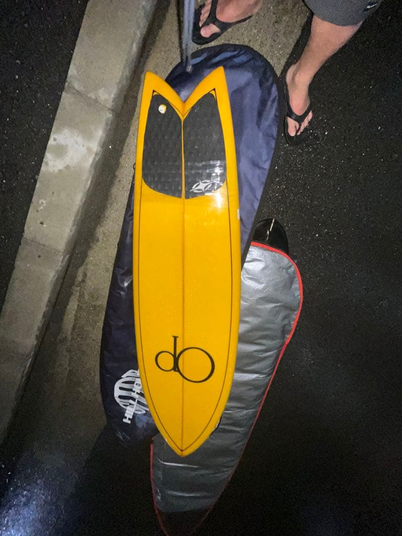 イエロー サーフボード OPフィッシュ追加画像