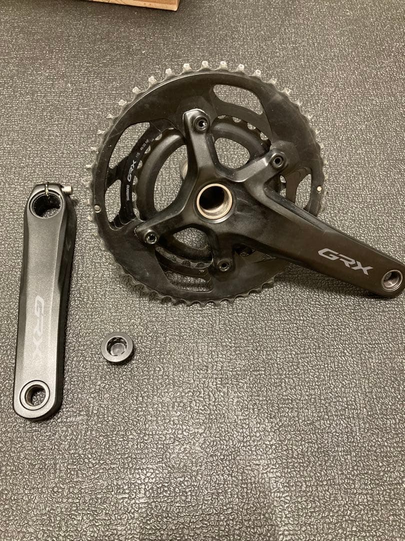 パーツ SHIMANO GRX FC-RX600-2 46-30 11S 165mm