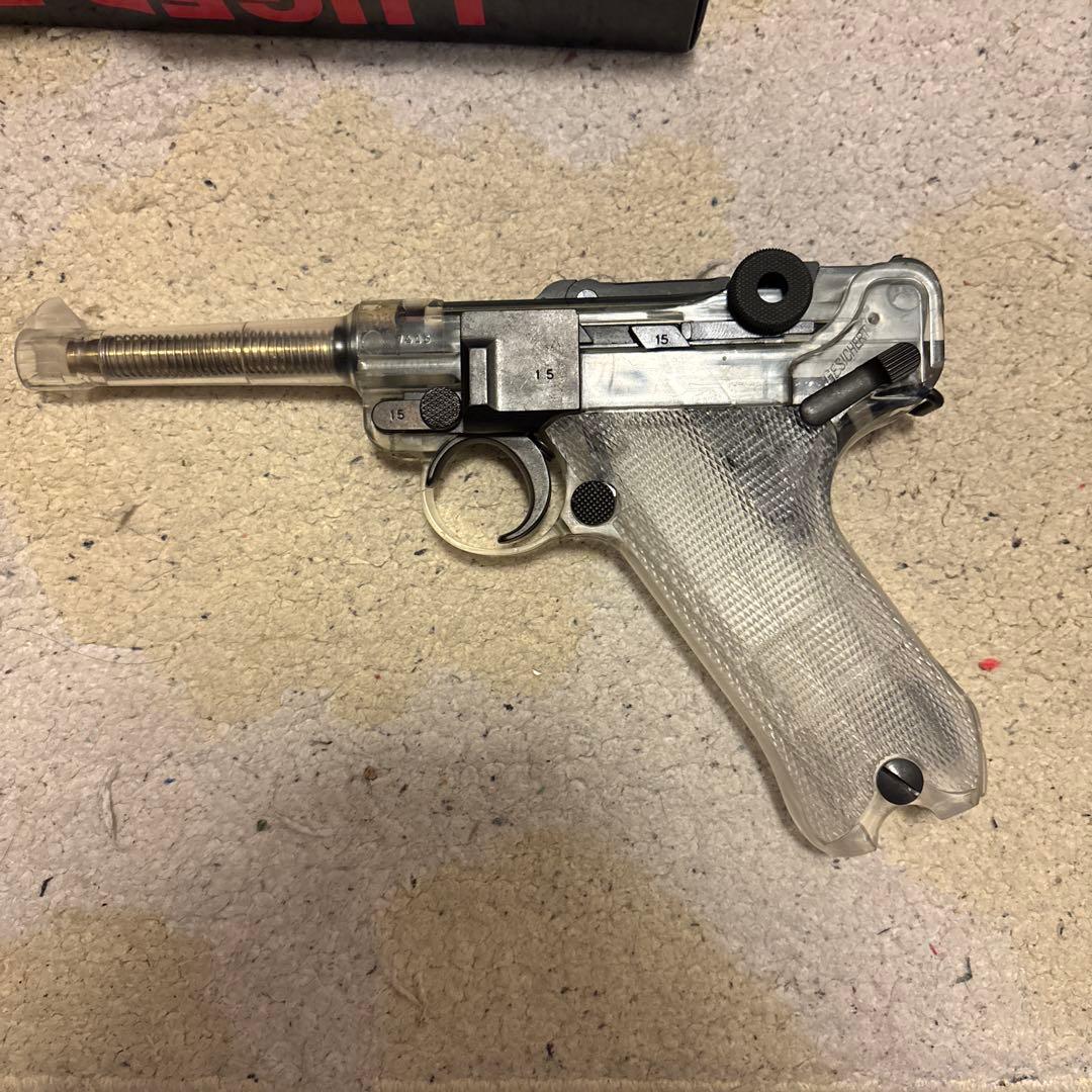 タナカ製ルガーp08スケルトンモデル