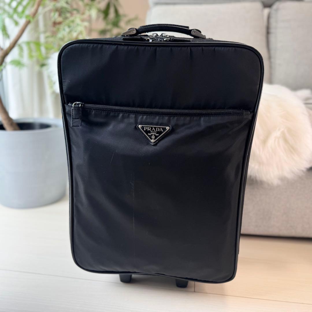 PRADA プラダ テスートナイロン トロリー スーツケース 2輪キャスター